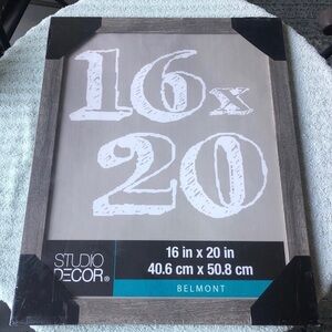 15 3/16” x 19 3/16” Wooden Picture Frame (SEALED)
